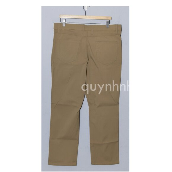 NWT Weatherproof Flex Flatfront  men pants in Tan - Picture 6 of 7